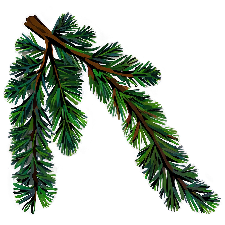 Pine Tree Branch Png 87