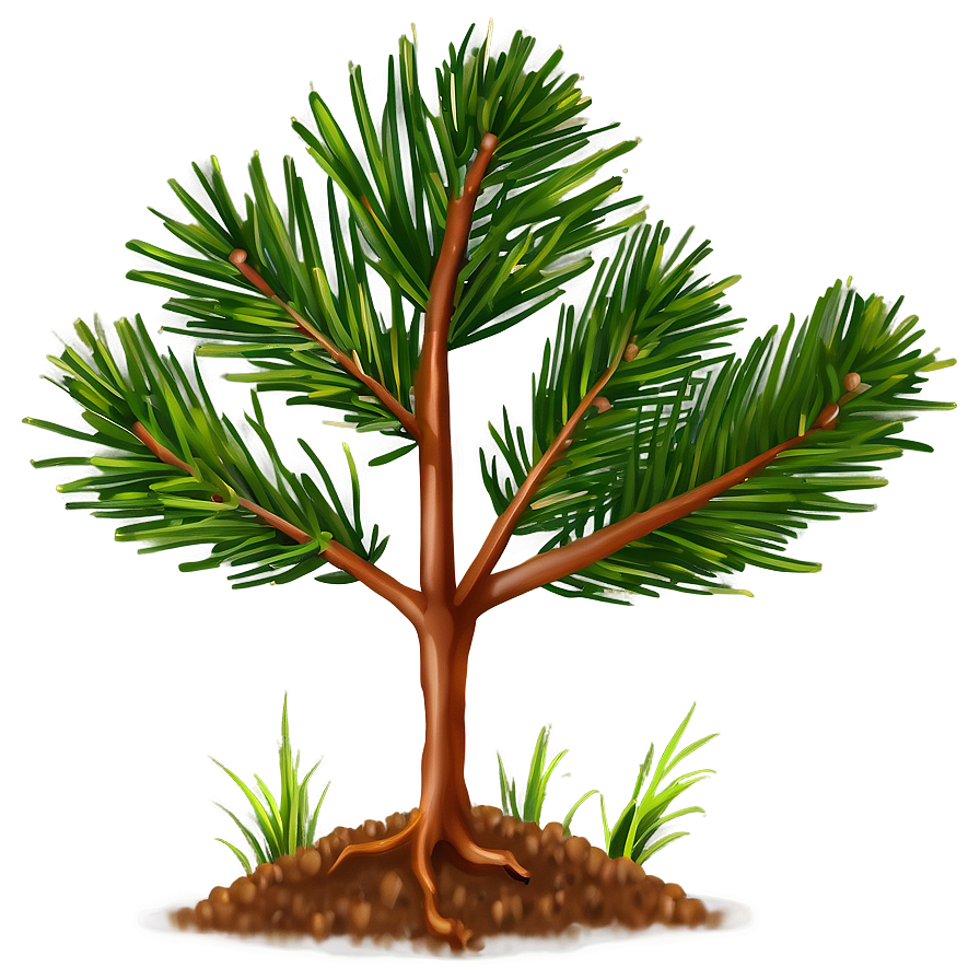 Pine Tree Seedling Png Qig56