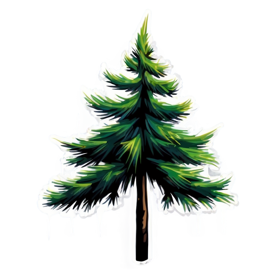 Pine Tree Vector Icon Png 7