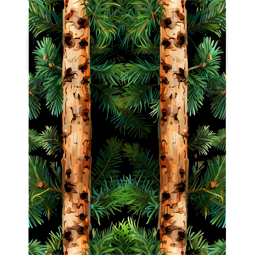 Pine Tree Woods Png 76