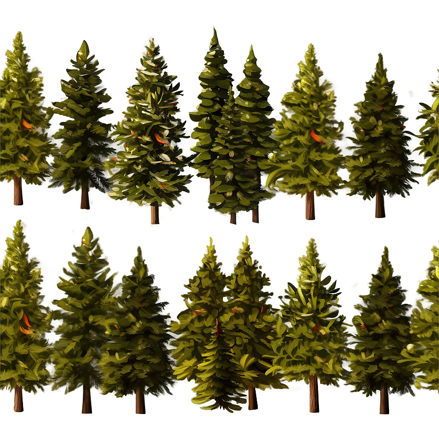 Pine Trees Scene Png 47