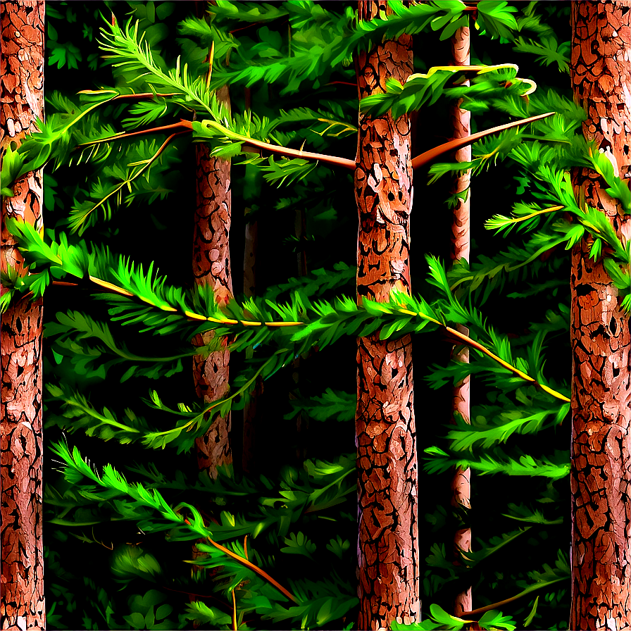 Pine Trees Wallpaper Png 05252024