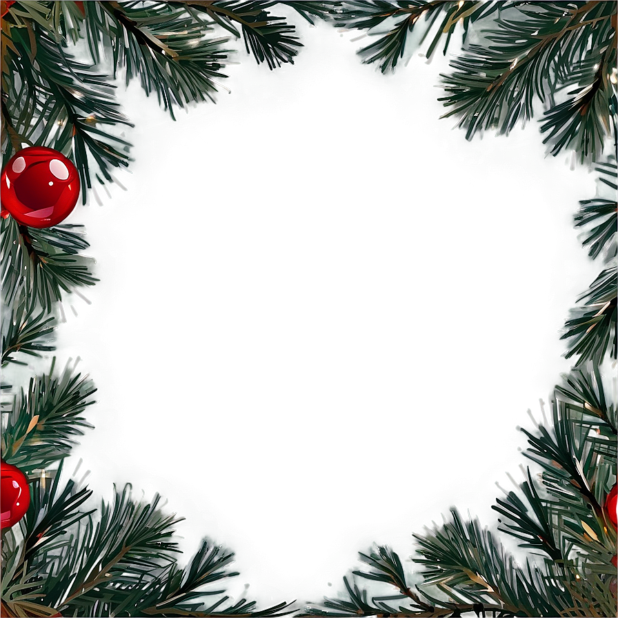 Pine Wreath Design Png 06132024