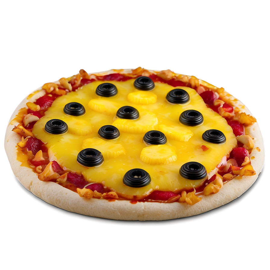 Pineapple Pizza Fiesta Png Ikl40