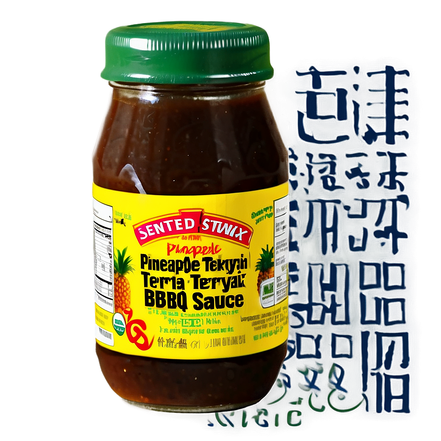 Pineapple Teriyaki Bbq Sauce Png 20