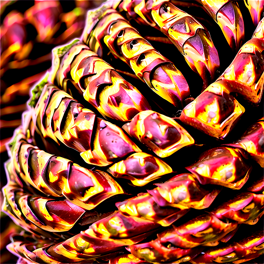 Pinecone Close-up Texture Png 06132024