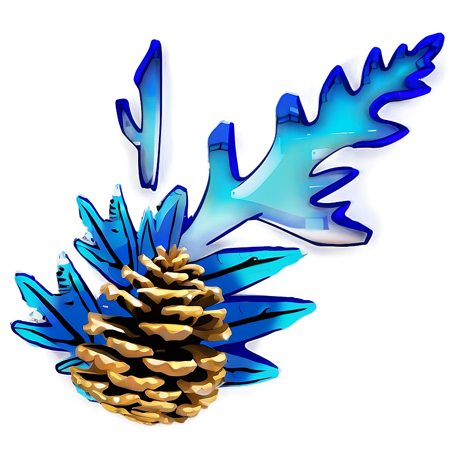 Pinecone Under The Stars Png 06132024