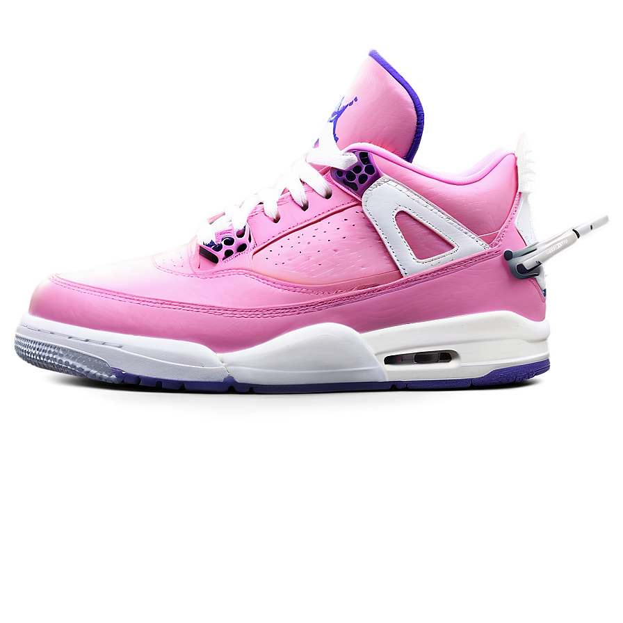 Pink Air Jordan Sneakers Png 06122024