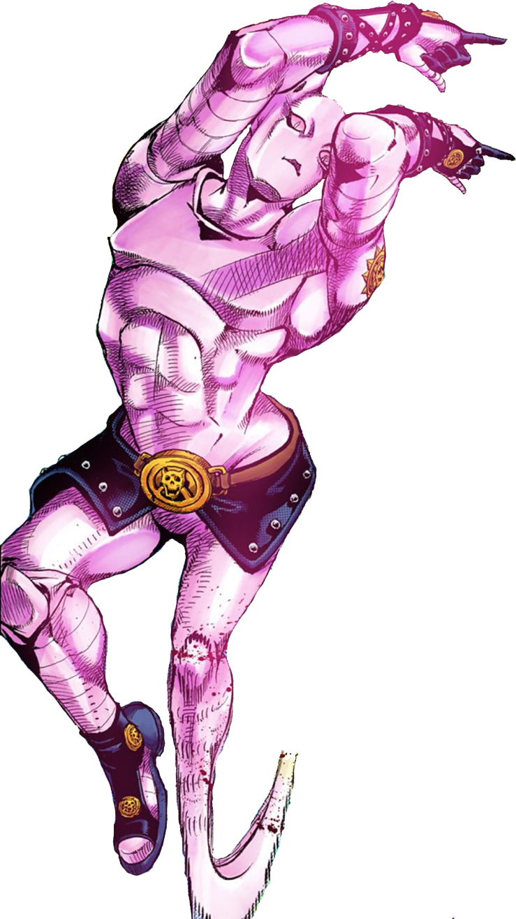 Pink Armored Anime Character