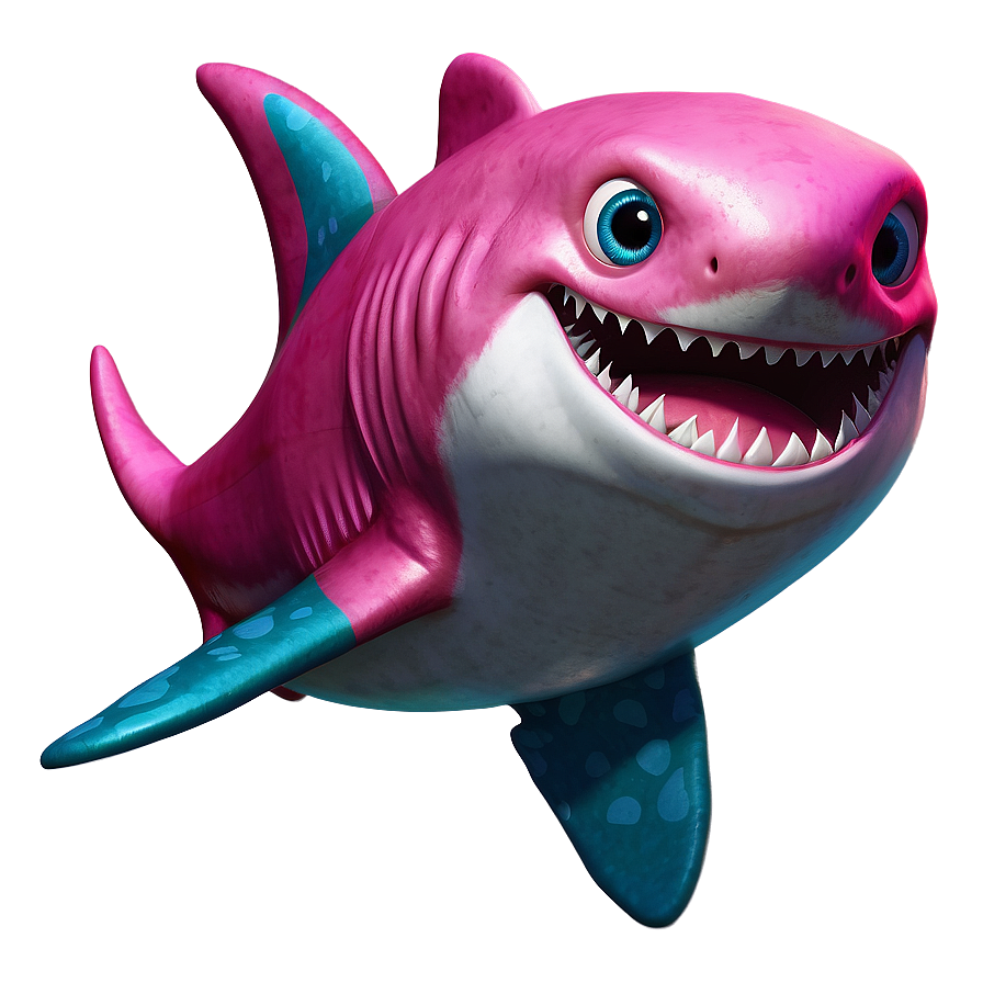 Pink Baby Shark For Digital Artwork Png Jap25