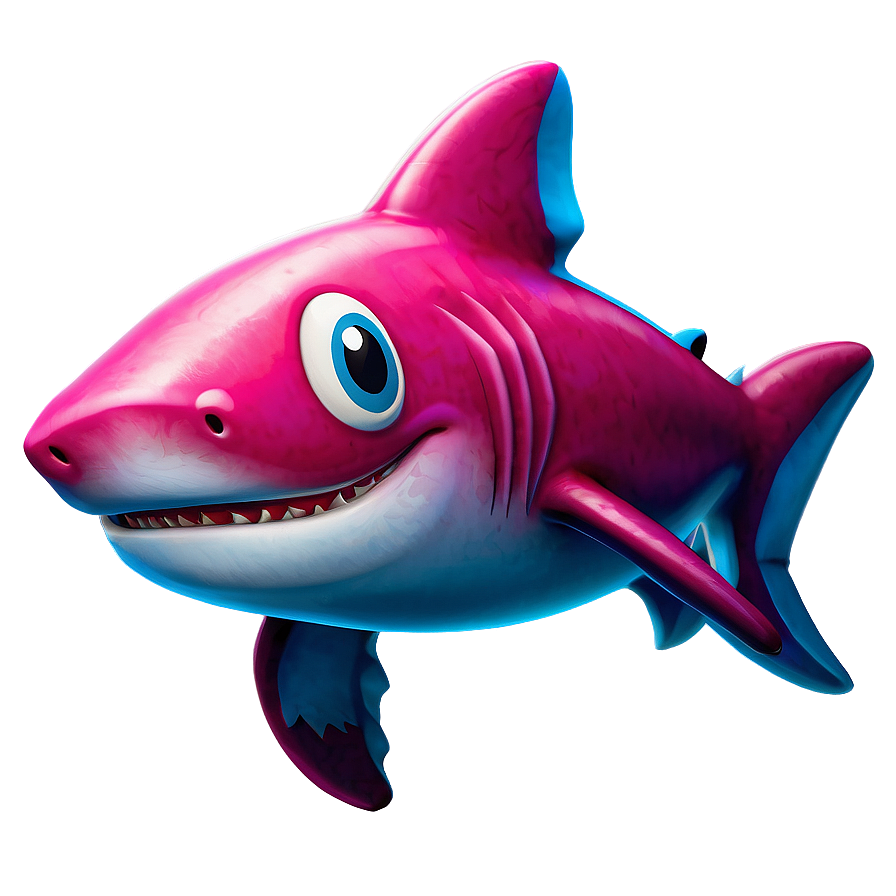 Pink Baby Shark For Mobile App Png Urm82