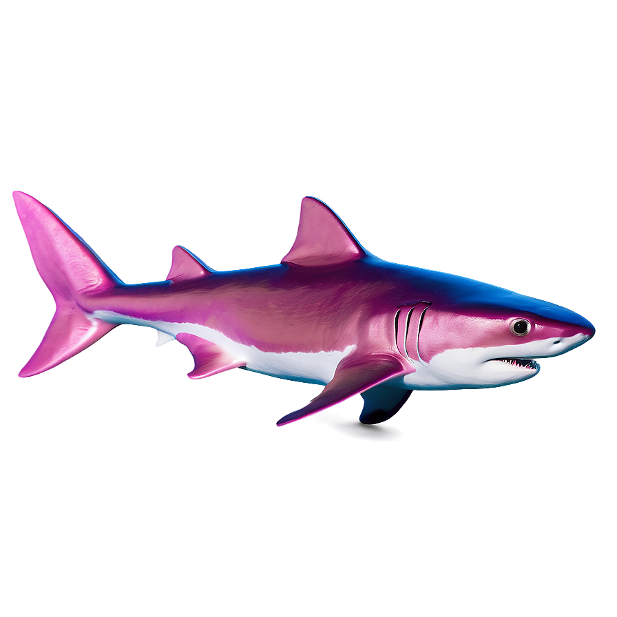 Pink Baby Shark In Coral Reef Png Aap