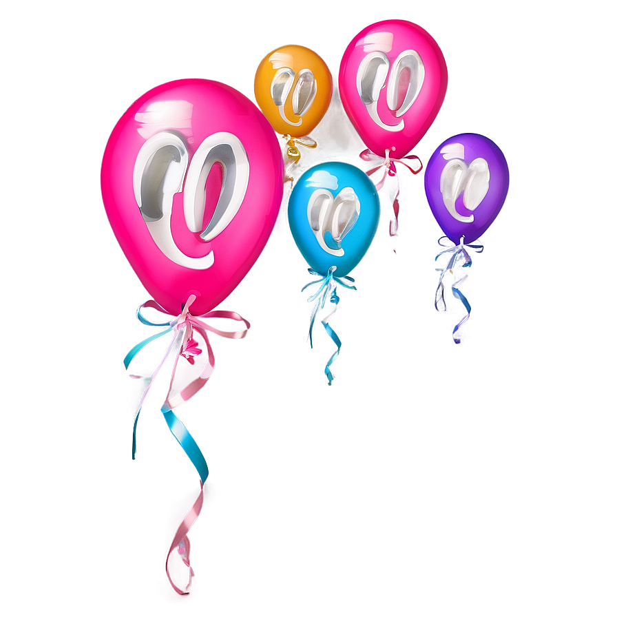 Pink Balloons Bright And Beautiful Png Iut98