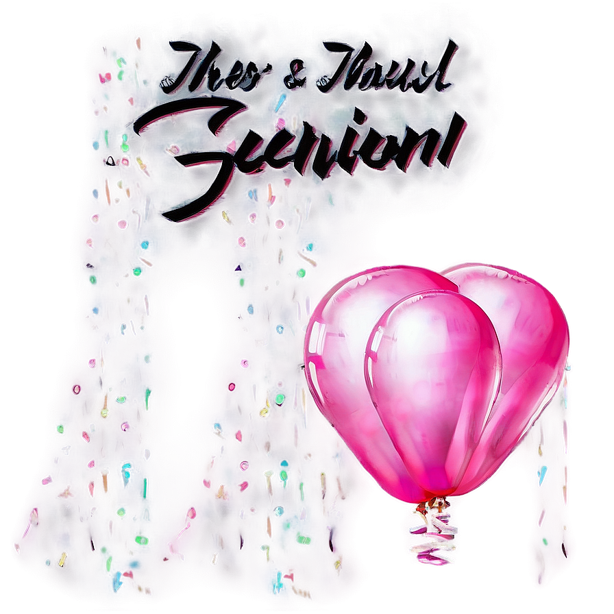 Pink Balloons For Special Occasions Png 67