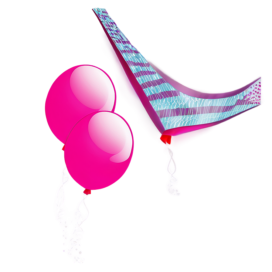 Pink Balloons Transparent Background Png Yxj50