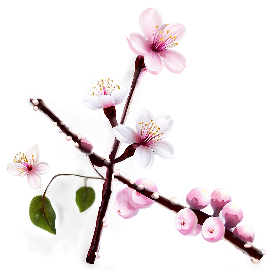 Pink Blossoms Png Fvr