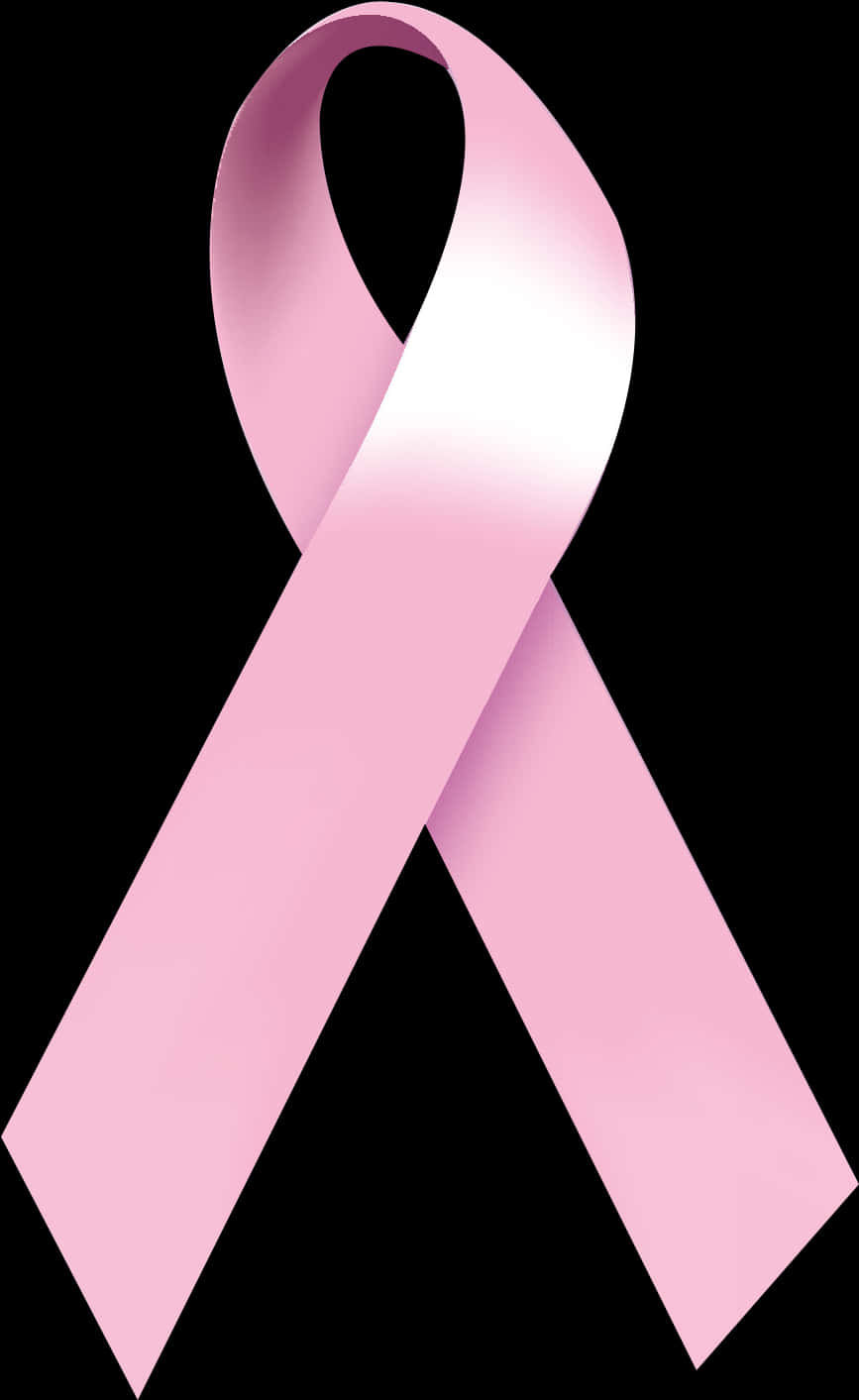 Pink Breast Cancer Awareness Ribbon