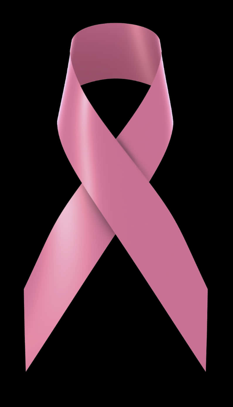 Pink Breast Cancer Awareness Ribbon