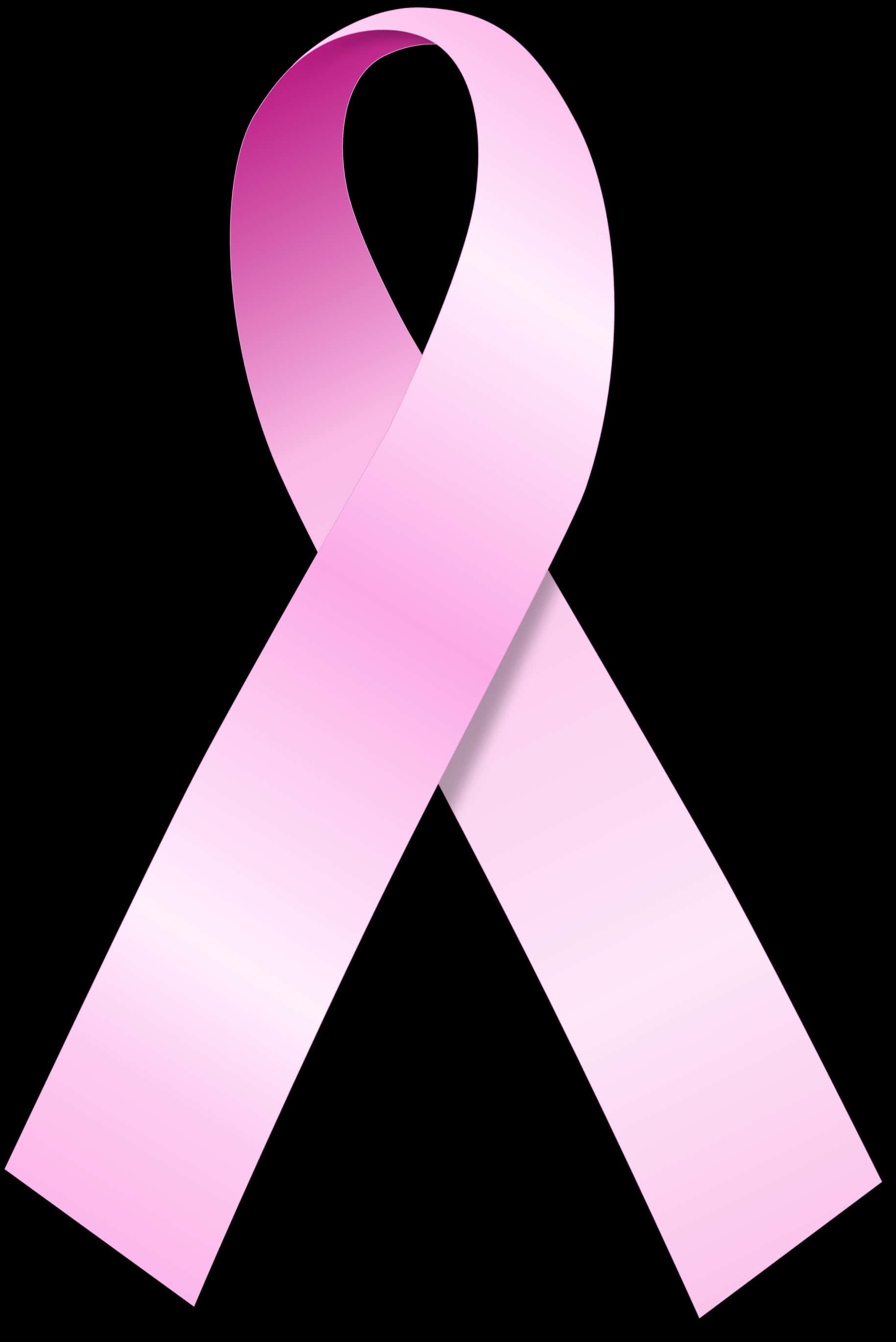 Pink Breast Cancer Awareness Ribbon