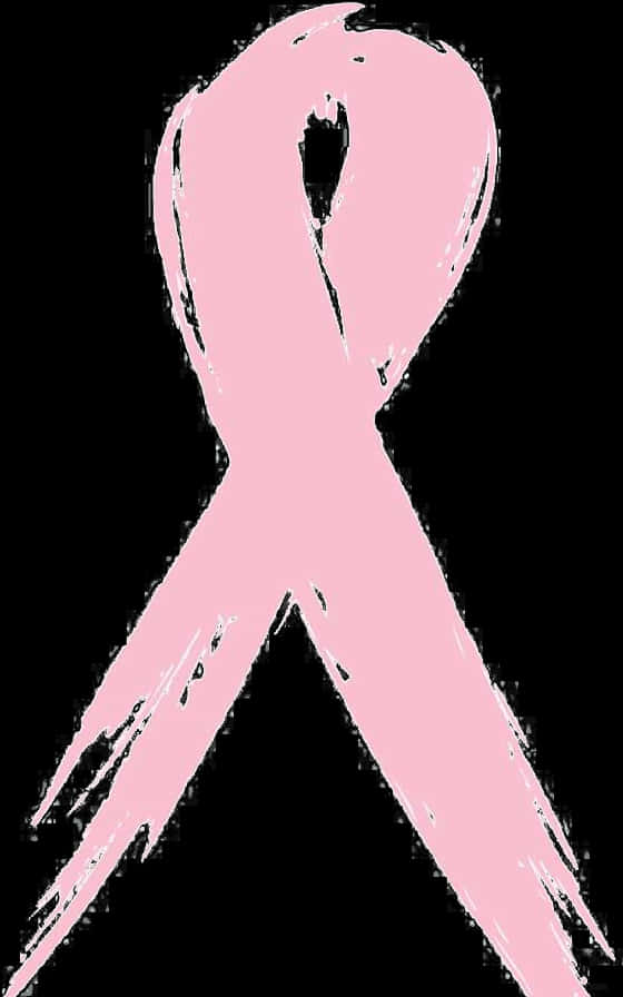 Pink Breast Cancer Awareness Ribbon