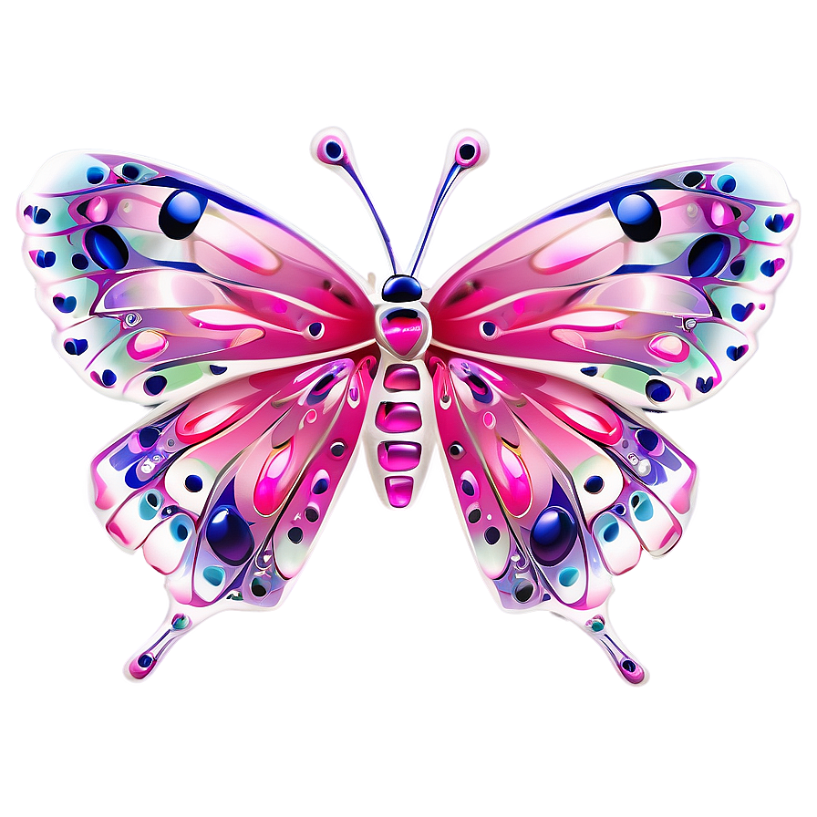 Pink Butterfly For Crafts Png Lxm