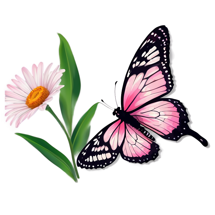 Pink Butterfly Outdoor Png Oer7