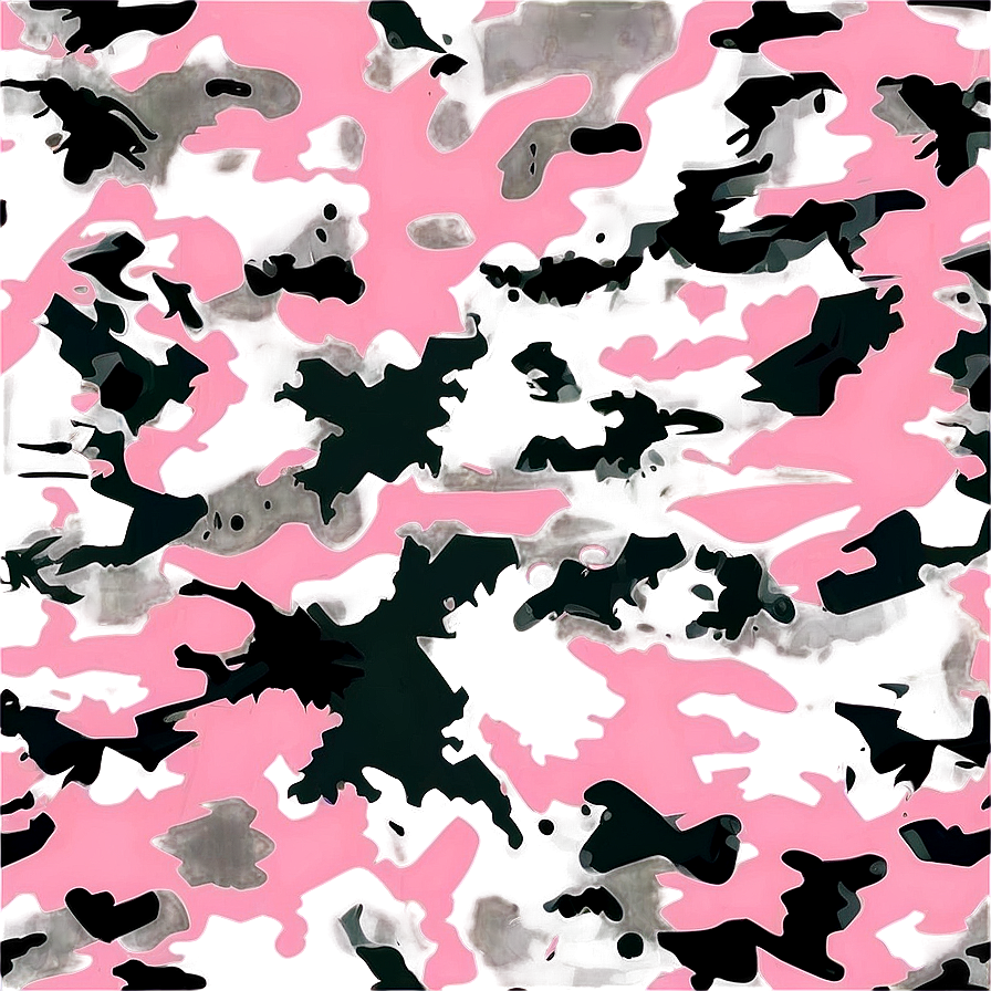 Pink Camo Clipart Png 06252024