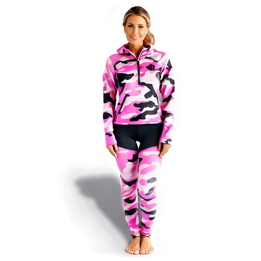 Pink Camo Outdoor Style Png Eim