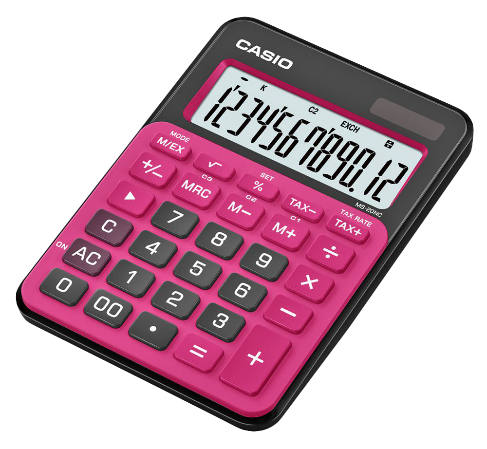 Pink Casio Calculator