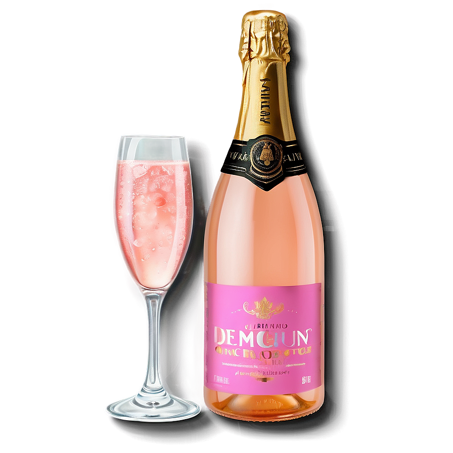 Pink Champagne On Ice Png 12