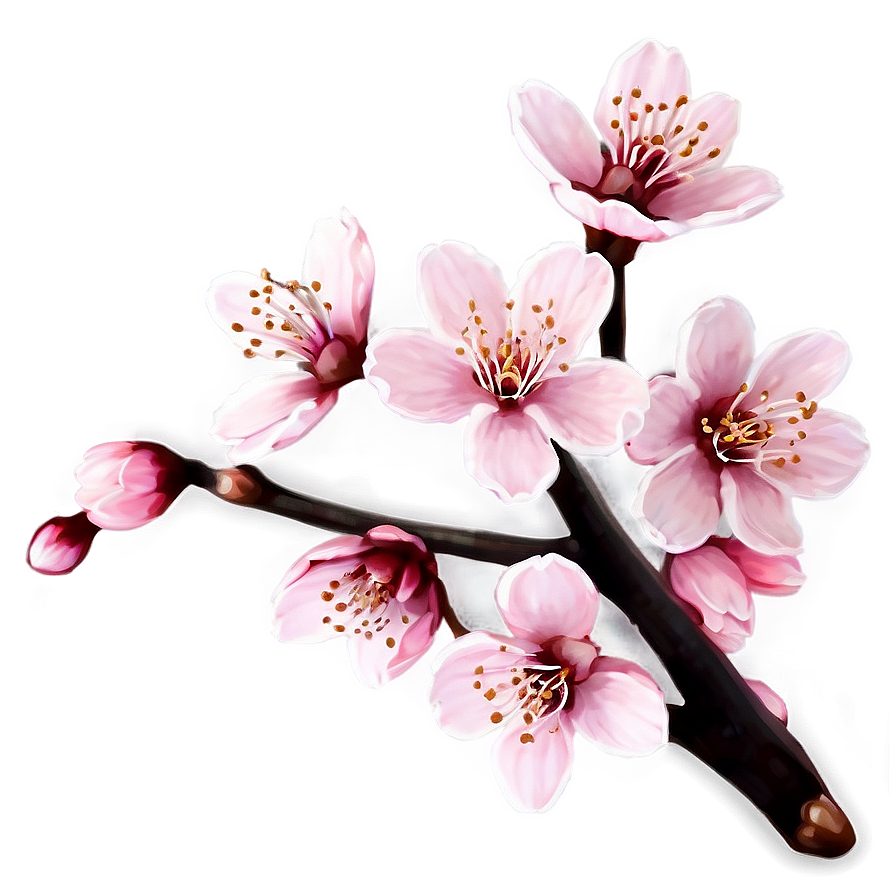 Pink Cherry Blossom Png 78