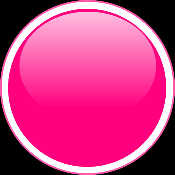 Pink Circle Vector Graphic