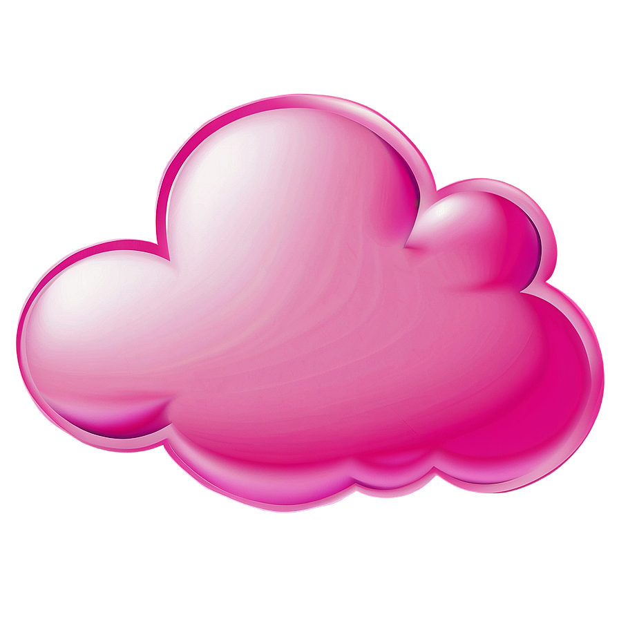 Pink Cloud Clipart Png Smu