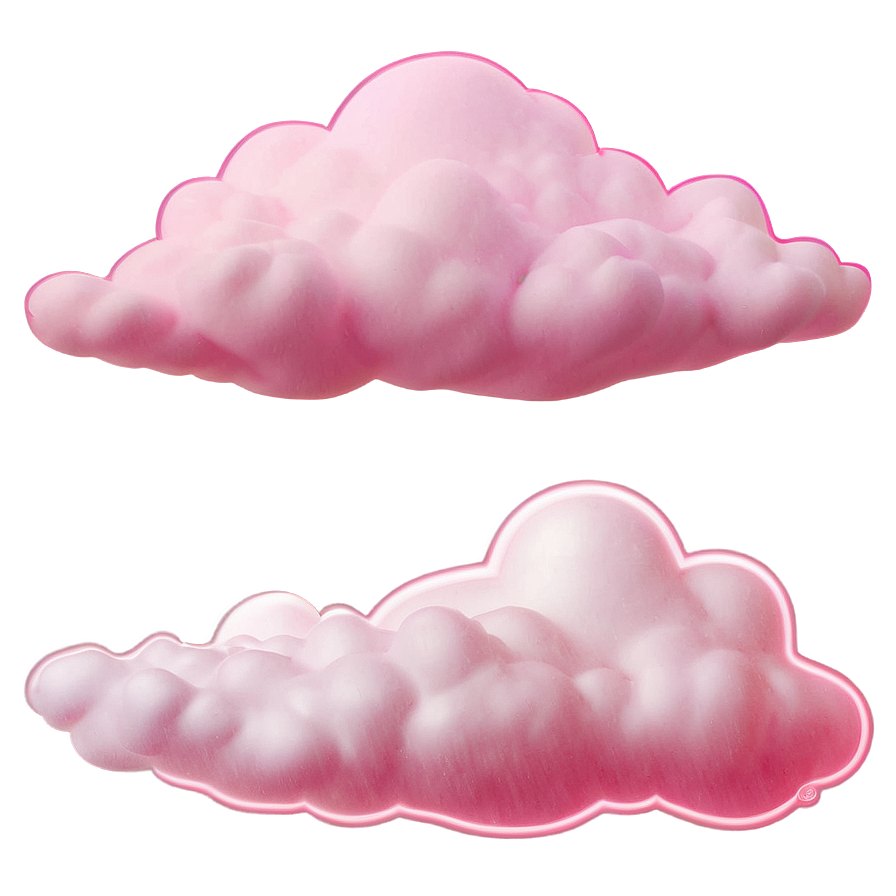 Pink Cloud Ethereal Scene Png 81