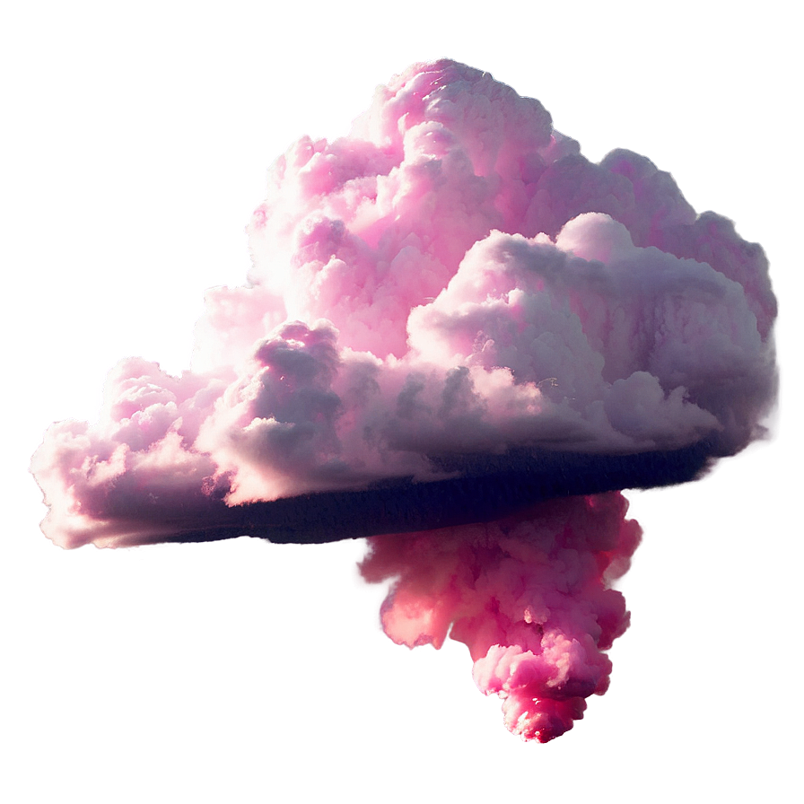 Pink Cloud In Sky Png Dfl