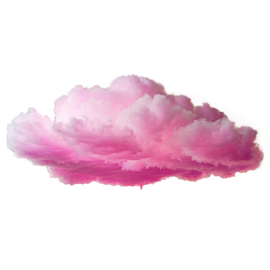 Pink Cloud In Sunrise Png Hkb