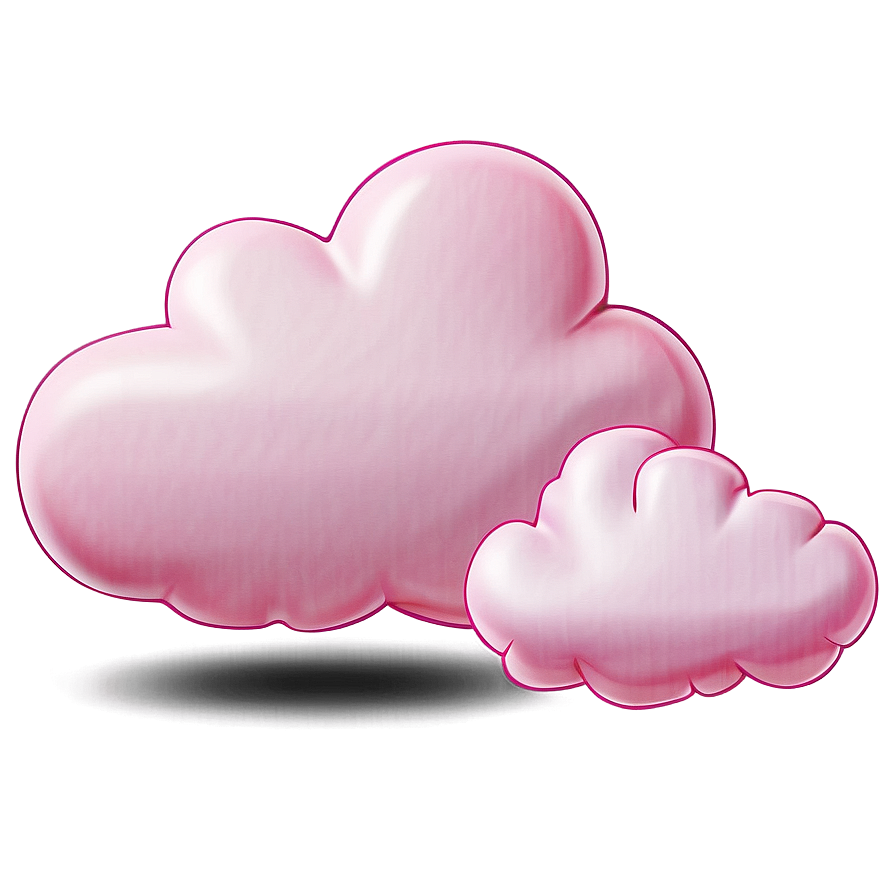 Pink Clouds Dreamland Png 06252024