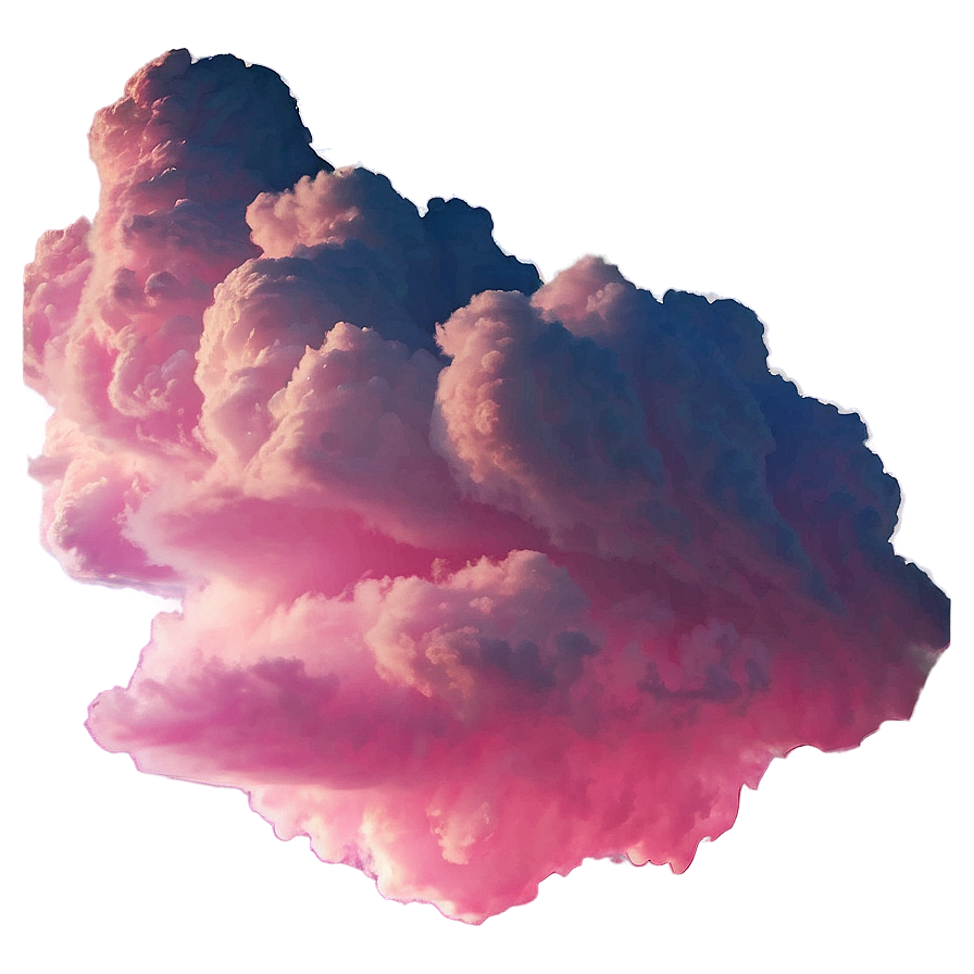 Pink Clouds Evening Sky Png Qmn11