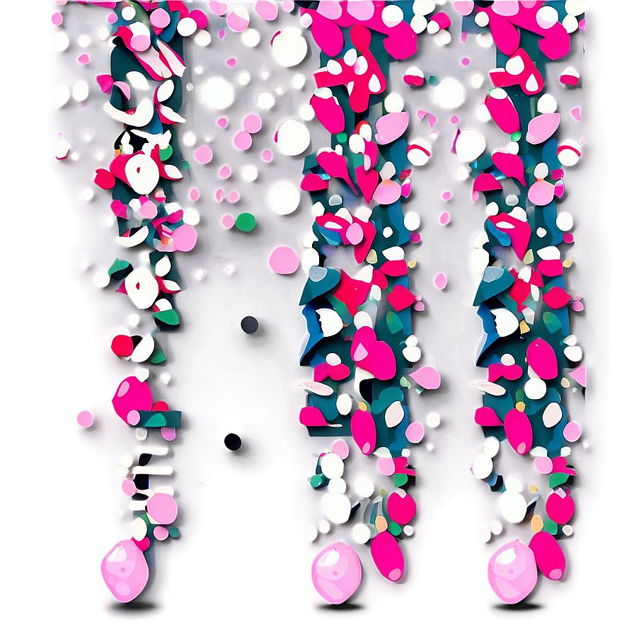 Pink Confetti Png Gup8