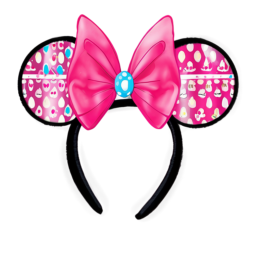 Pink Disney Ears Png 06272024