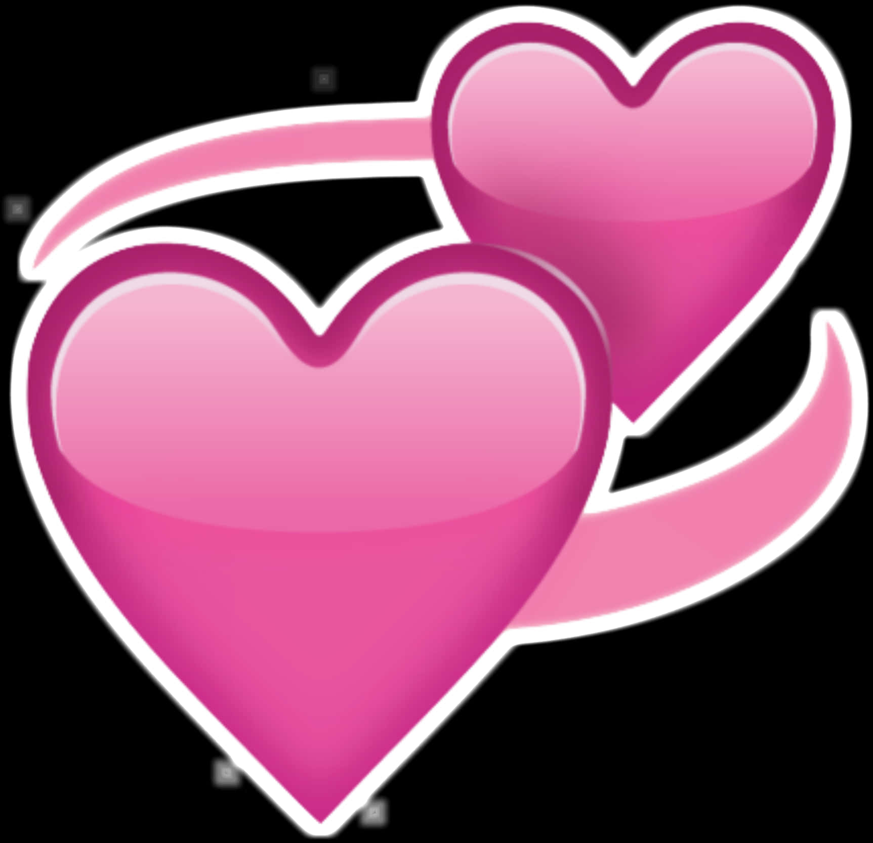 Pink Double Heart Emoji