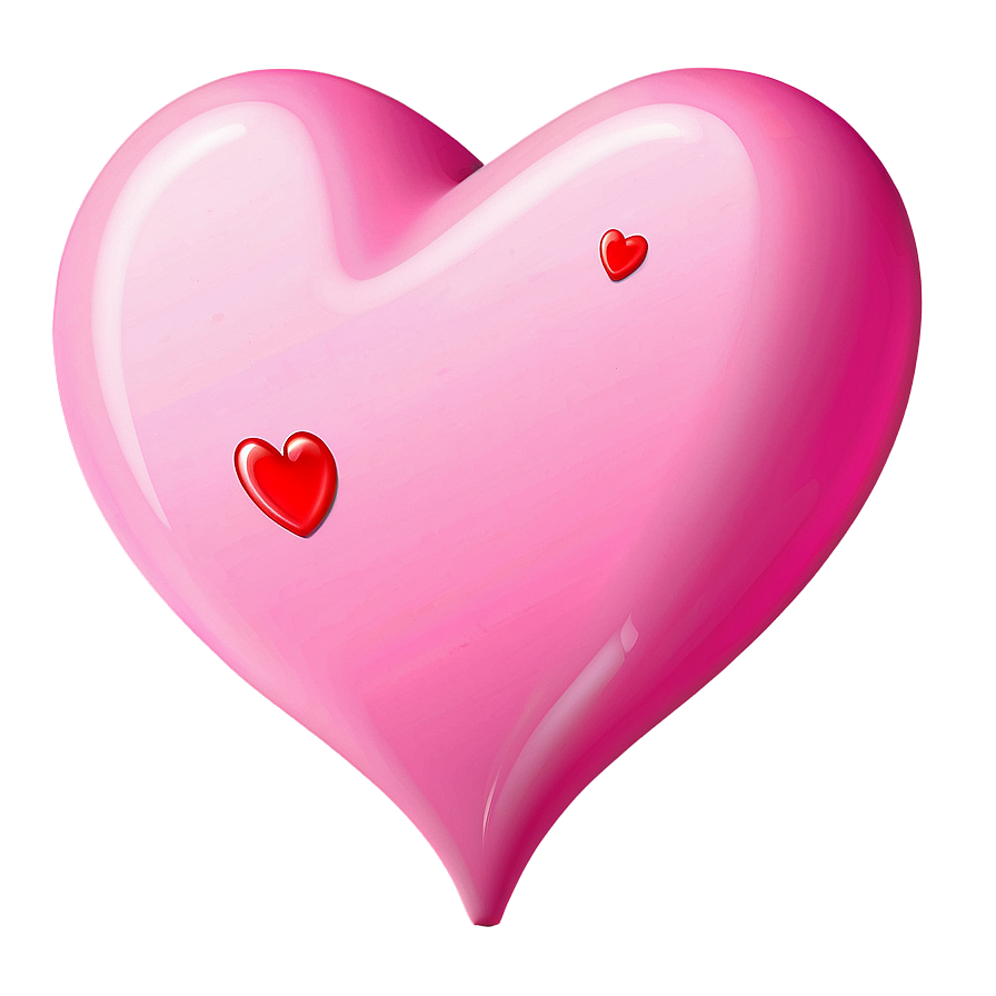 Pink Emoji Hearts Png 39