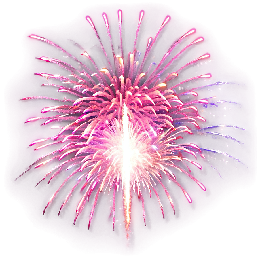 Pink Fireworks Png Qto12