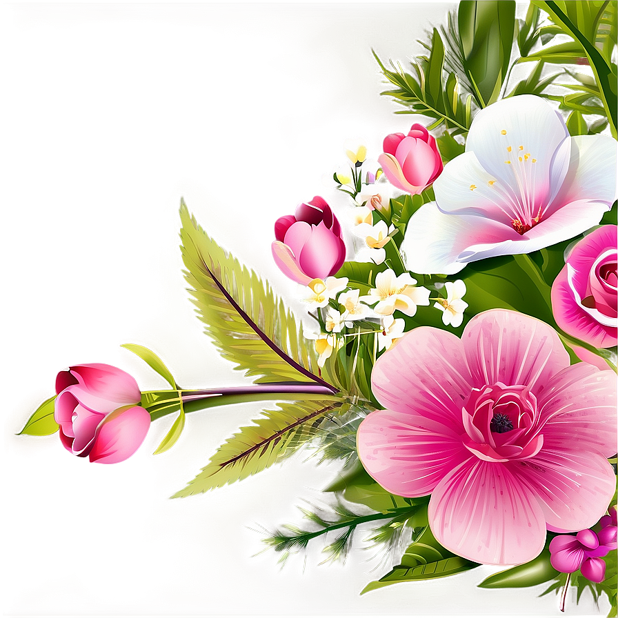 Pink Floral Arrangement Png 20