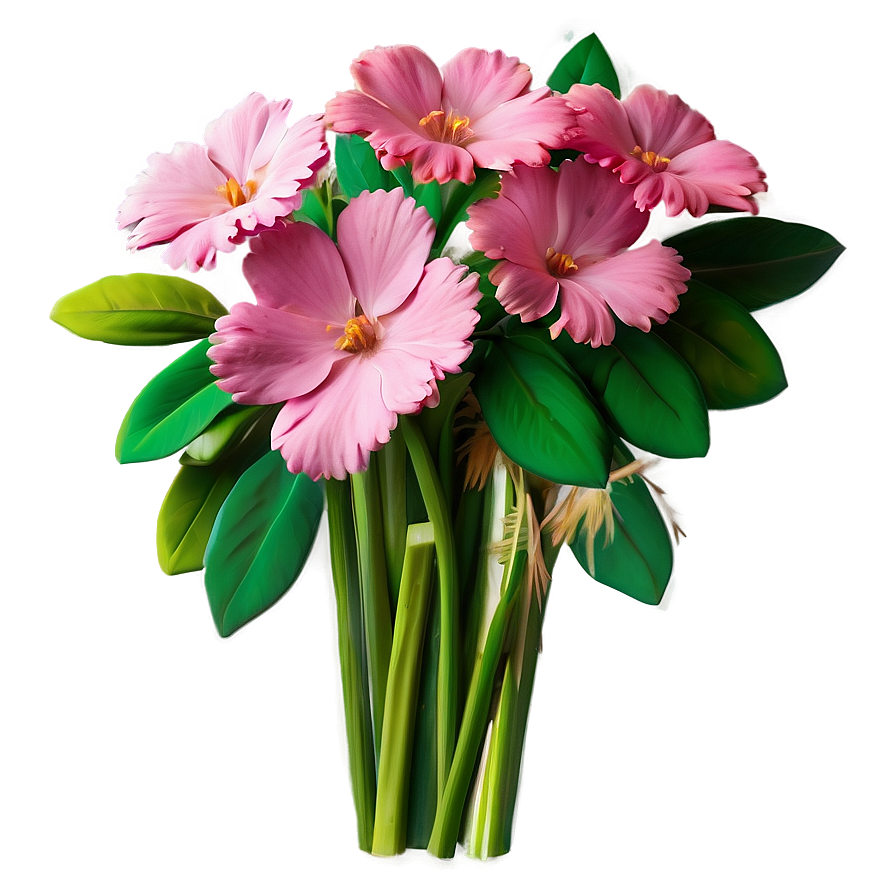 Pink Floral Bouquet Png Rqm70