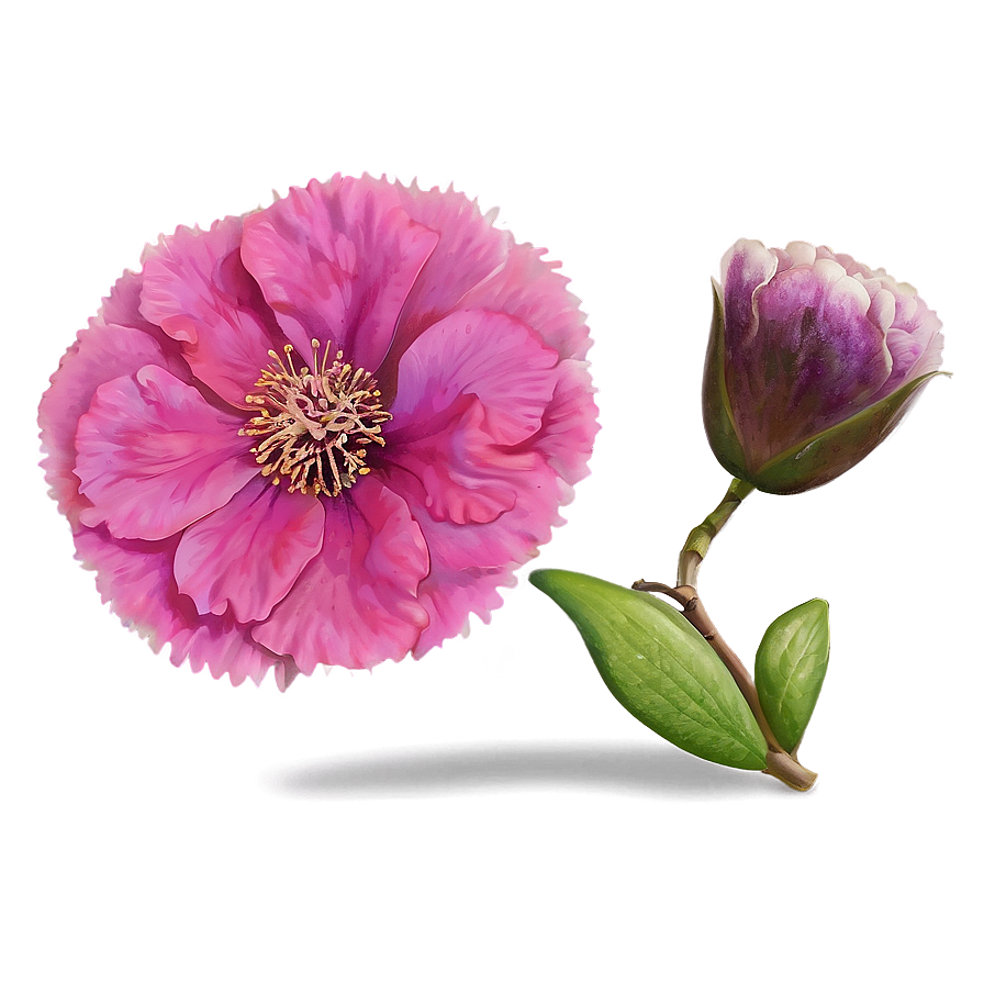 Pink Flower Close-up Png Hbi