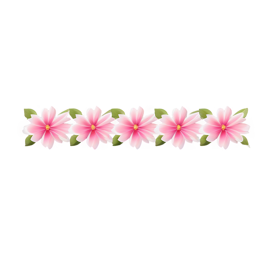 Pink Flower Pattern Png Vou