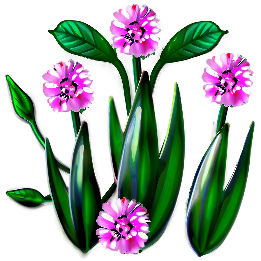 Pink Flowers Png 21