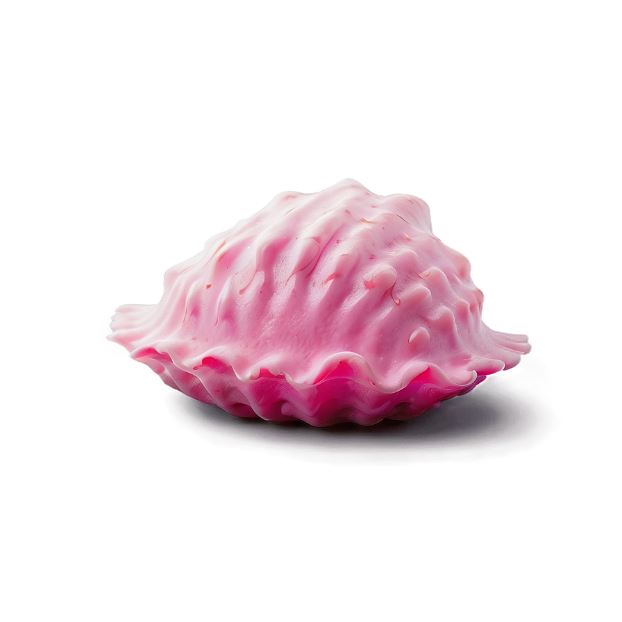 Pink Frosted Concha Png 49