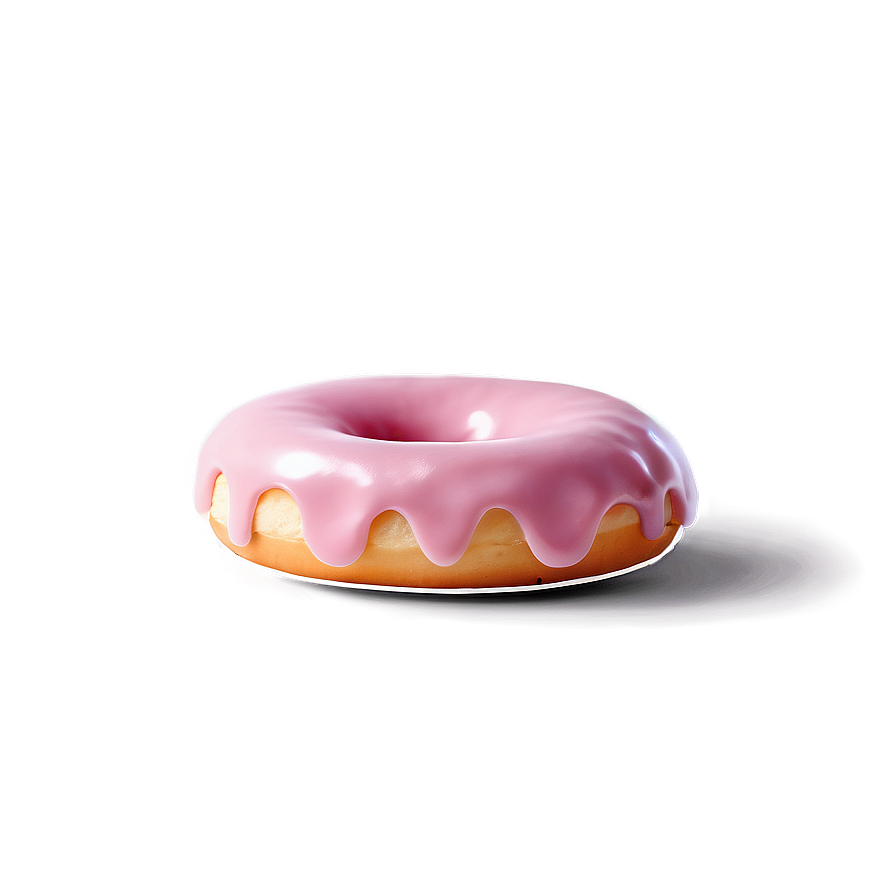 Pink Frosted Doughnut Png Fda